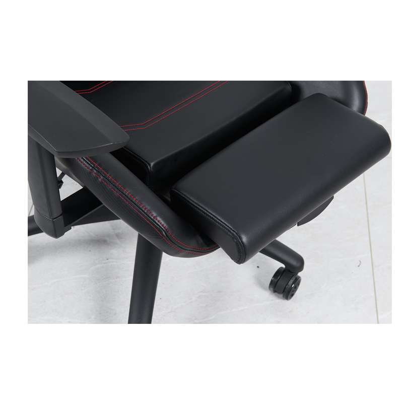 PU Armrest 3D Adjustable Agus Cathaoirleach Cearrbhachais PVC